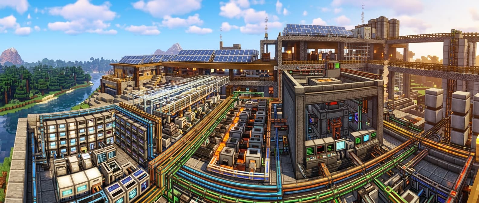 Мастерская Minecraft: верстак, печи и хранилища